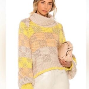 Free People Check Me Out Sweater NWOT